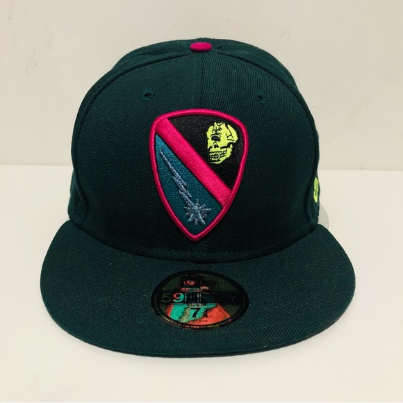 New Era Other - MNWKA X NEW ERA Green Fitted Baseball Cap Hat 7 3/4